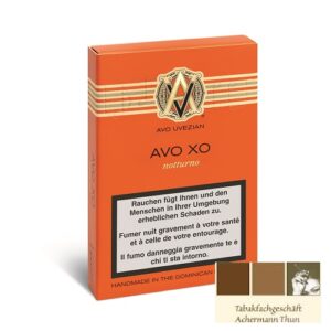 AVO XO Notturno 5 Series Case Cigars