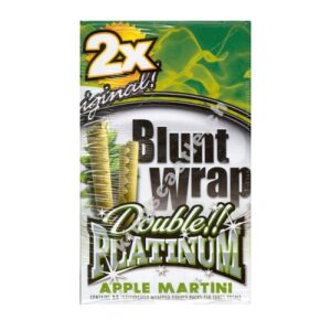 Blunt Wrap Platinum Apple Martini 25 x 2