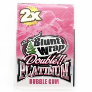 Blunt Wrap Platinum Bubble Gum 25 x 2