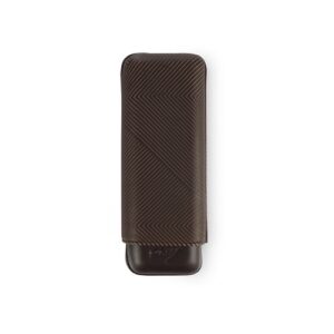 Davidoff Cigar Case XL 2 Leaf Pelle marrone