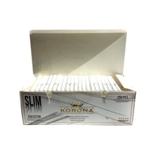 Korona Slim manicotti filtro bianco 250 pz.