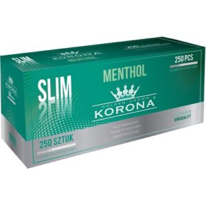 Korona Slim Menthol Filter Sleeves 250 Pcs.