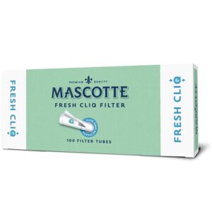 Mascotte Fresh Cliq Spearmint 100 maniche filtro