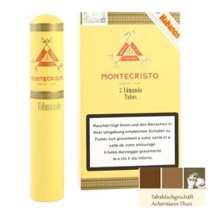 Montecristo Edmundo Tubos 3 Case Cigars