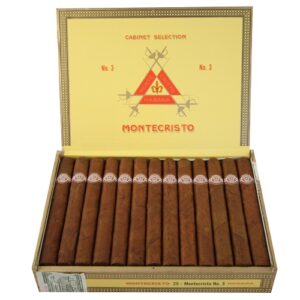 Montecristo No.3 25 er Kistli Cigars