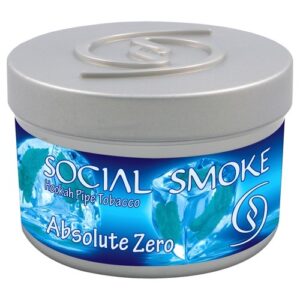 Social Smoke Absolute Zero Tabac à narguilé 250 gr.