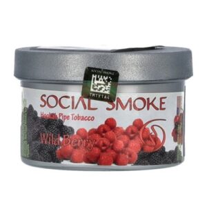 Social Smoke Wild Berry Hookah Tabac 100 gr.