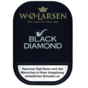 W.Ø. Larsen Black Diamond Pipe Tabacco 100gr.