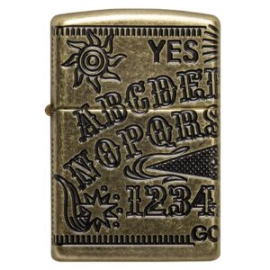 Zippo Armor Case Ouija Board Lighter