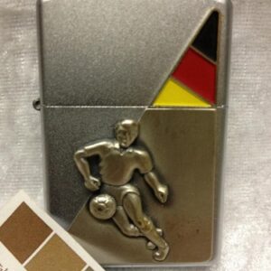Zippo Football Player Germania cromo spazzolato accendino