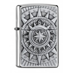Zippo Compass Emblem Lighter