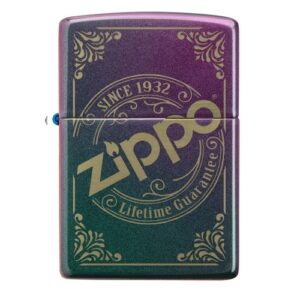 Zippo Logo Accendino Iridescente