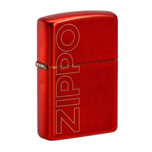 Zippo Logo Rosso Design Accendino