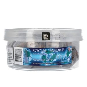 Social Smoke Absolute Zero Shisha Tabak 1000 gr.