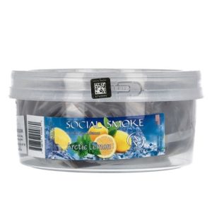 Social Smoke Arctic Lemon Shisha Tabak 1000 gr.