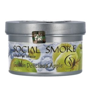 Social Smoke Golden Delicious Apple Shisha Tabak 250 gr.