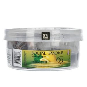 Social Smoke Lemon Chill Shisha Tabak 1000 gr.