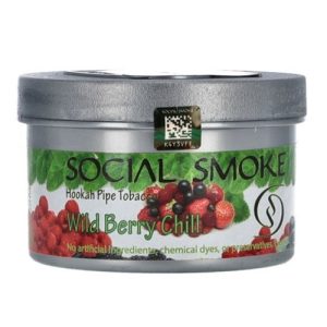 Social Smoke Wild Berry Chill Shisha Tabak 200 gr.