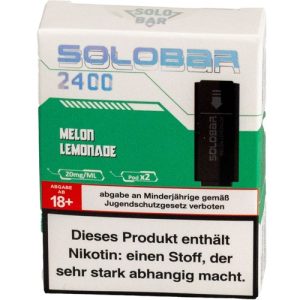 Solobar Pod 2 x 2ml 20mg Melon Lemonade