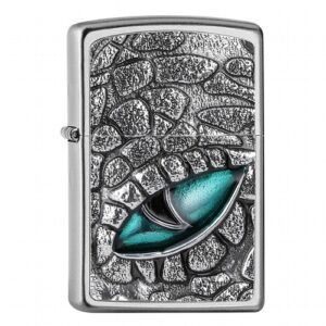 Zippo Crocodile Eye Emblem Lighter