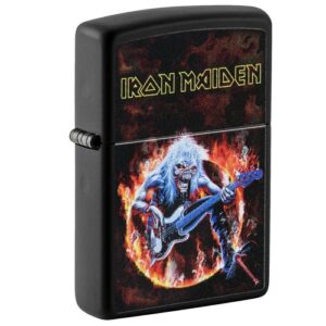 Zippo Iron Maiden Black Matte Lighter