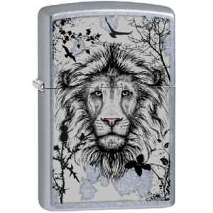 Zippo Lion Head Design Lighter