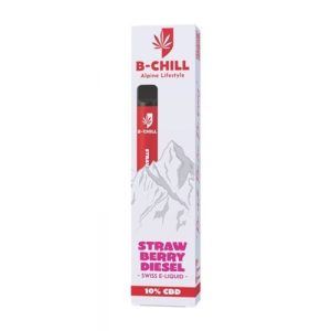 B-Chill CBD Vape 600 10% Strawberry Diesel