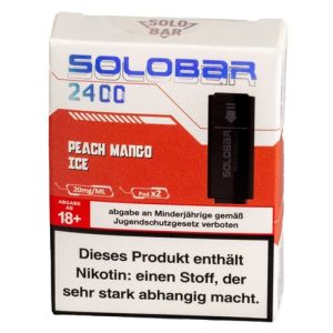 Solobar Pod 2 x 2ml 20mg Peach Mango ICE