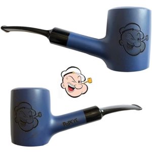 Vauen Popeye 130 PY glatt blau Pfeife