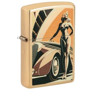 Zippo Vintage Car and Woman 60007258 Feuerzeug