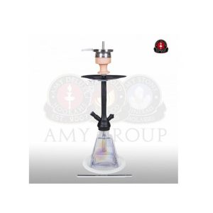 Amy Deluxe Need You 038R Schwarz Transparent Rainbow Shisha