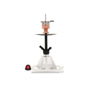 Amy Falcon 652 Schwarz Transparent Shisha