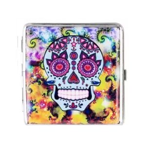 Zigaretten Etui Angelo Mexican Skull 3