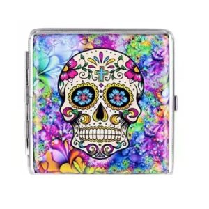 Zigaretten Etui Angelo Mexican Skull 4