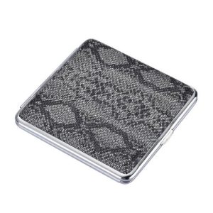 Zigretten Etui Python Schwarz KS