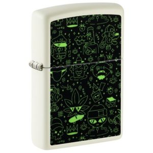 Zippo Doodle Cannabis Design 60007390 Feuerzeug