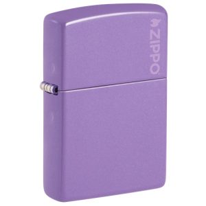 Zippo Smokey Lavender with Logo 60007432 Feuerzeug