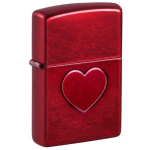 Zippo Stamped Heart Design 60007423 Feuerzeug