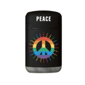 Easy Torch Rubber Relief Pride Peace Jet Flame Feuerzeug