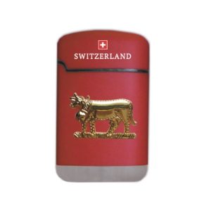 Easy Torch 8 Rubber Switzerland Cow Jet Flame Feuerzeug